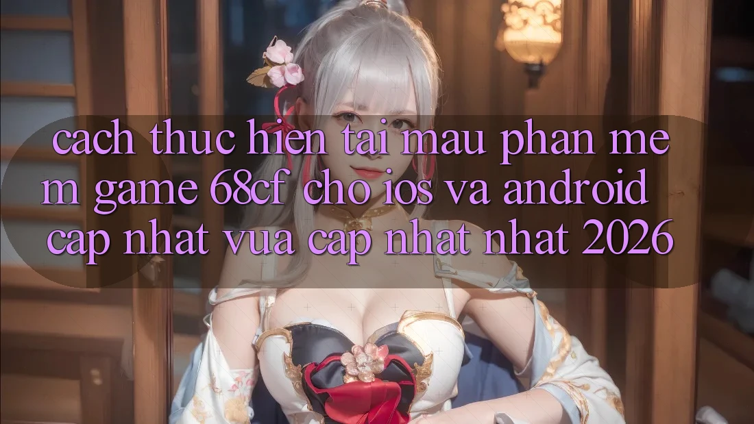 Cách thực hiện Tải Mau Phần mềm Game 68cf Cho iOS Và Android (Cập Nhật Vừa cập nhật Nhất 2026)