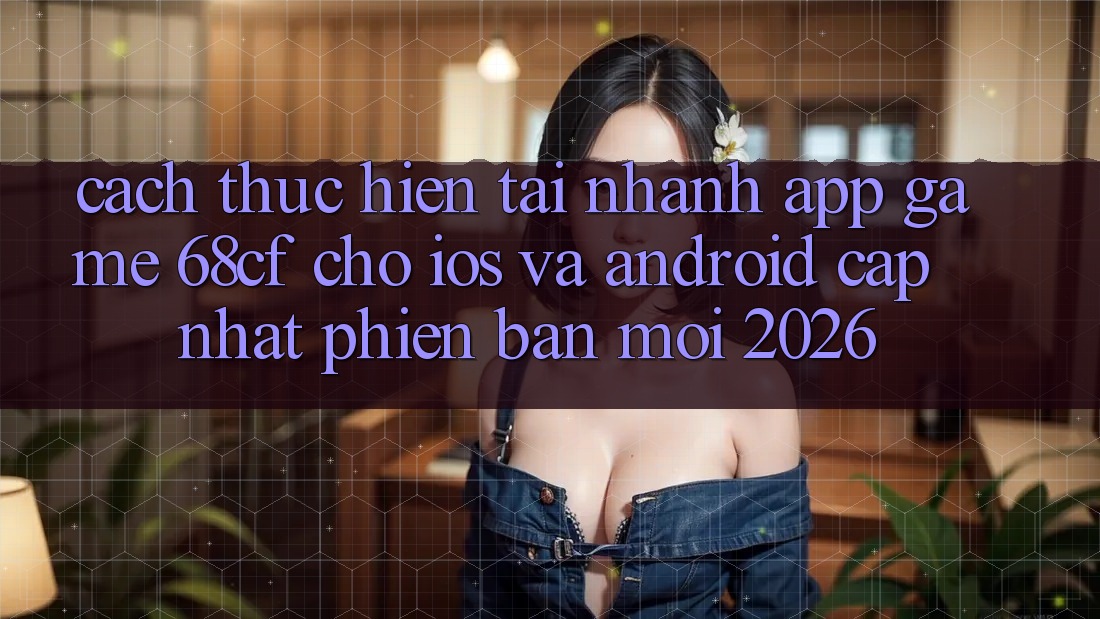 Cách thực hiện Tải Nhanh App Game 68cf Cho iOS Và Android (Cập Nhật Phiên bản mới 2026)