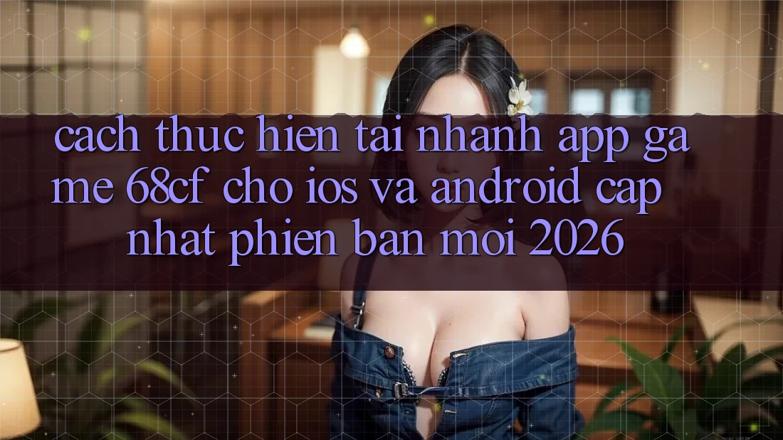 Cách thực hiện Tải Nhanh App Game 68cf Cho iOS Và Android (Cập Nhật Phiên bản mới 2026)