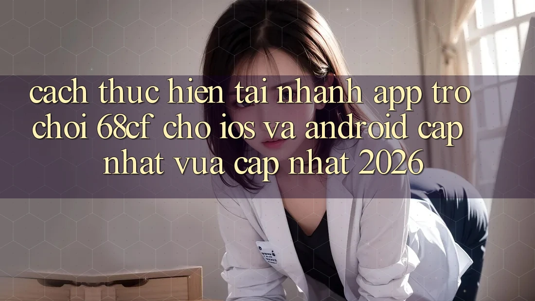 Cách thực hiện Tải Nhanh App Trò chơi 68cf Cho iOS Và Android (Cập Nhật Vừa cập nhật 2026)