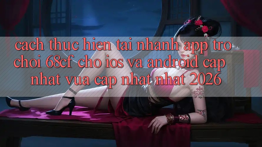 Cách thực hiện Tải Nhanh App Trò chơi 68cf Cho iOS Và Android (Cập Nhật Vừa cập nhật Nhất 2026)