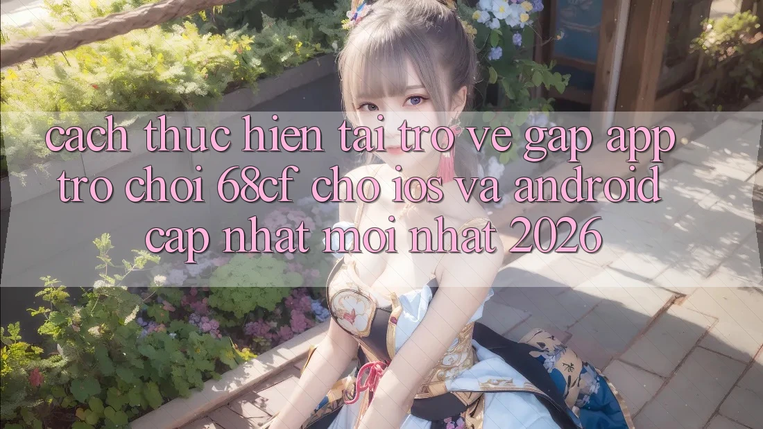 Cách thực hiện Tải trở về Gấp App Trò chơi 68cf Cho iOS Và Android (Cập Nhật Mới Nhất 2026)