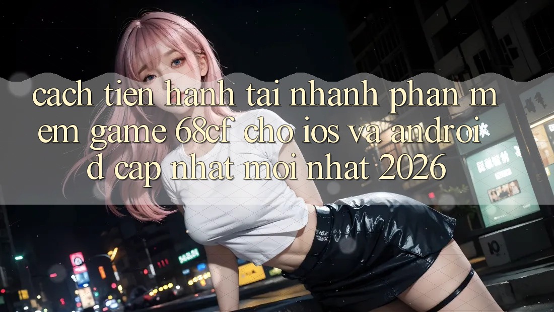 Cách tiến hành Tải Nhanh Phần mềm Game 68cf Cho iOS Và Android (Cập Nhật Mới Nhất 2026)