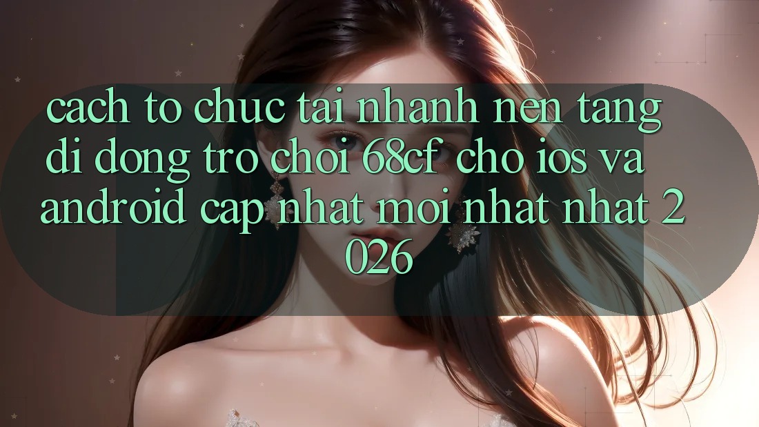Cách tổ chức Tải Nhanh Nền tảng di động Trò chơi 68cf Cho iOS Và Android (Cập Nhật Mới nhất Nhất 2026)