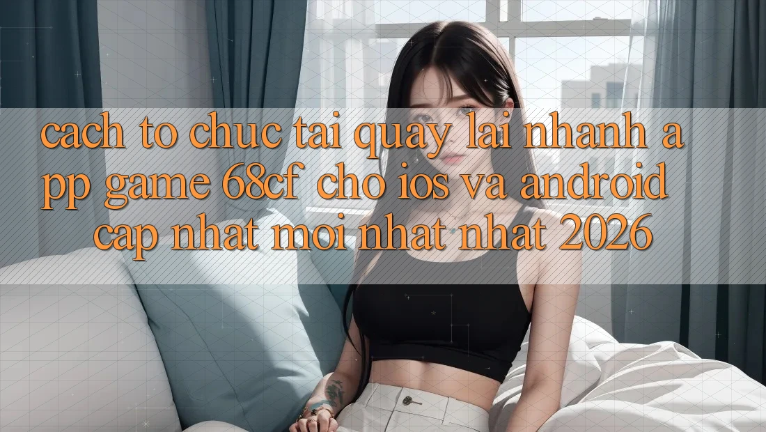 Cách tổ chức Tải quay lại Nhanh App Game 68cf Cho iOS Và Android (Cập Nhật Mới nhất Nhất 2026)