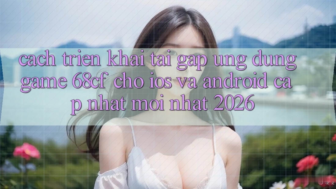 Cách triển khai Tải Gấp Ứng dụng Game 68cf Cho iOS Và Android (Cập Nhật Mới nhất 2026) Cách triển khai Tải Gấp Ứng dụng Game 68cf Cho iOS Và Android (Cập Nhật Mới nhất 2026)