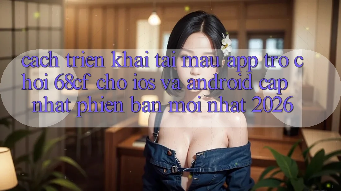 Cách triển khai Tải Mau App Trò chơi 68cf Cho iOS Và Android (Cập Nhật Phiên bản mới Nhất 2026)