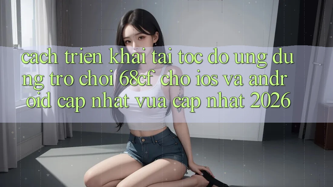 Cách triển khai Tải Tốc độ Ứng dụng Trò chơi 68cf Cho iOS Và Android (Cập Nhật Vừa cập nhật 2026)