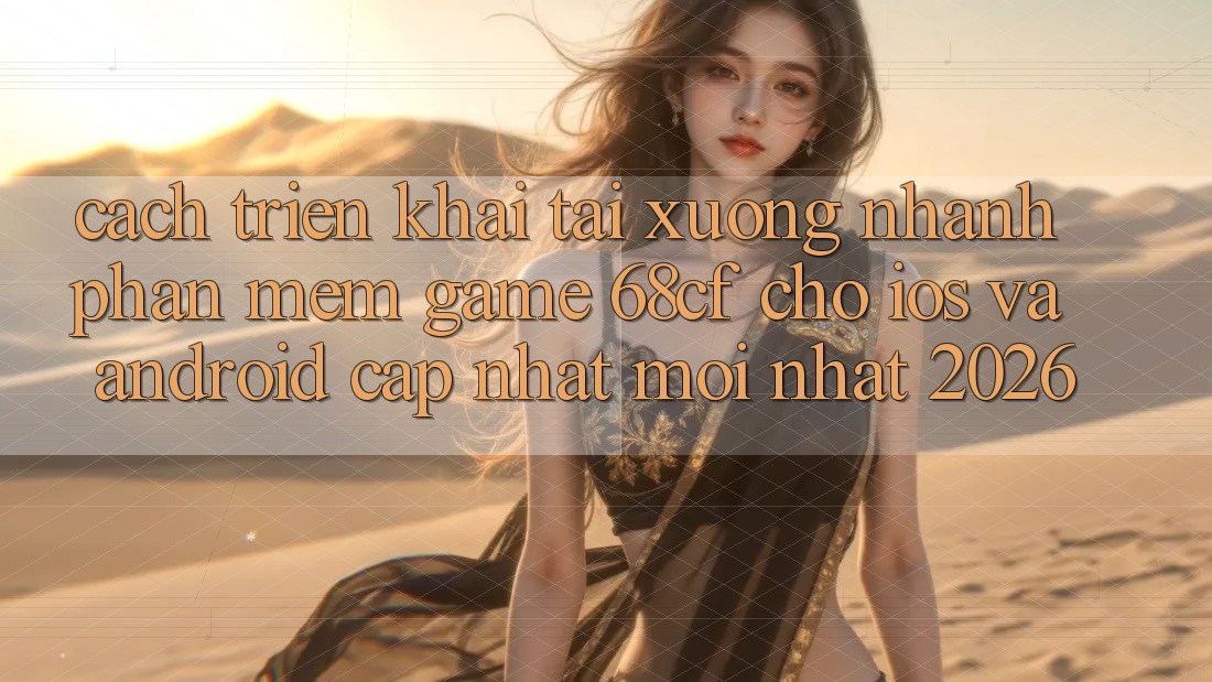 Cách triển khai Tải xuống Nhanh Phần mềm Game 68cf Cho iOS Và Android (Cập Nhật Mới Nhất 2026)