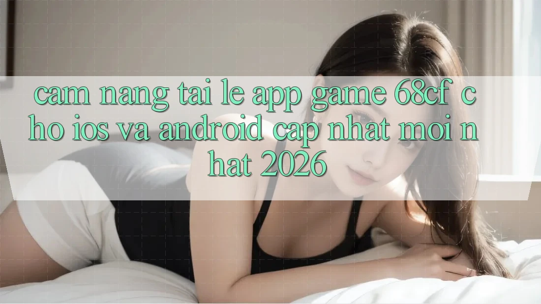 Cẩm nang Tải Lẹ App Game 68cf Cho iOS Và Android (Cập Nhật Mới Nhất 2026)