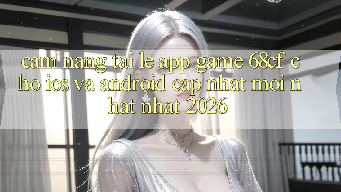 Cẩm nang Tải Lẹ App Game 68cf Cho iOS Và Android (Cập Nhật Mới nhất Nhất 2026)