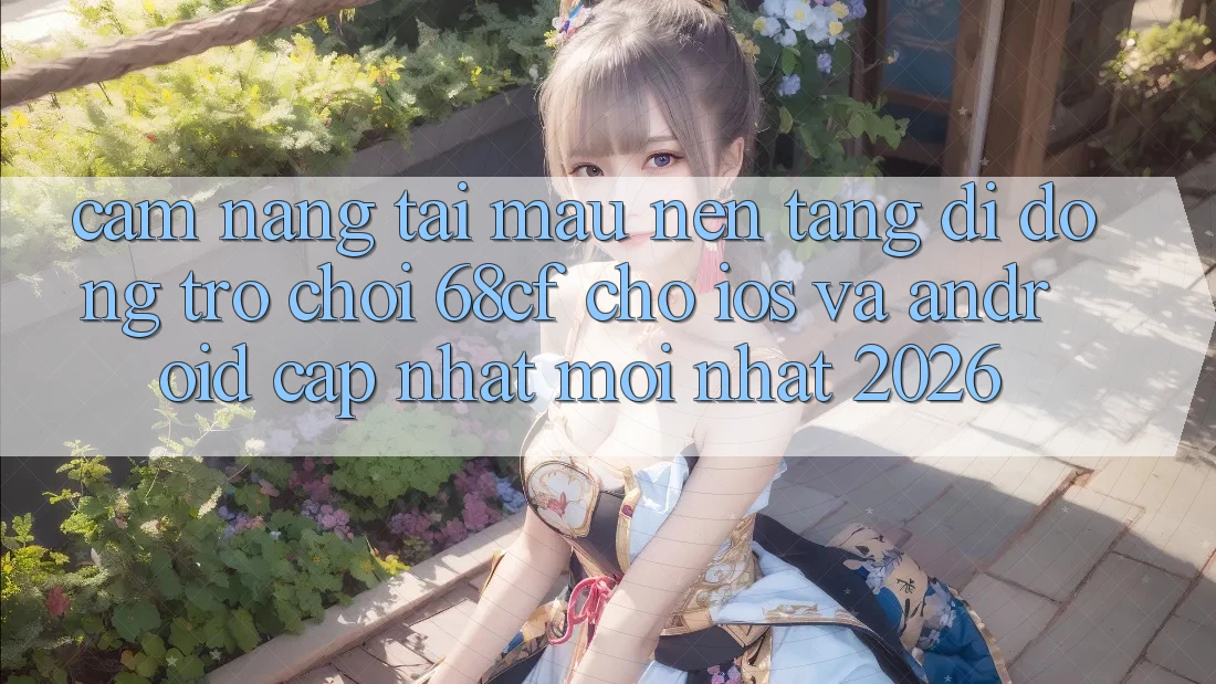 Cẩm nang Tải Mau Nền tảng di động Trò chơi 68cf Cho iOS Và Android (Cập Nhật Mới Nhất 2026) Cẩm nang Tải Mau Nền tảng di động Trò chơi 68cf Cho iOS Và Android (Cập Nhật Mới Nhất 2026)