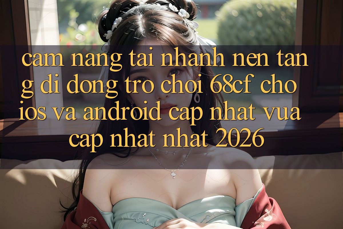 Cẩm nang Tải Nhanh Nền tảng di động Trò chơi 68cf Cho iOS Và Android (Cập Nhật Vừa cập nhật Nhất 2026)