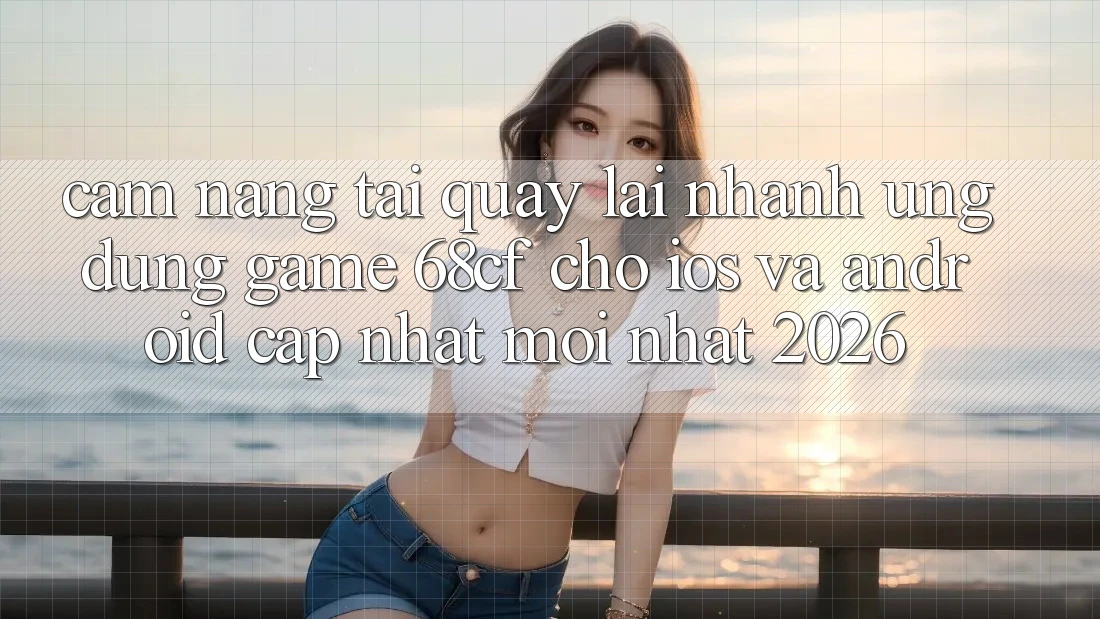 Cẩm nang Tải quay lại Nhanh Ứng dụng Game 68cf Cho iOS Và Android (Cập Nhật Mới Nhất 2026) Cẩm nang Tải quay lại Nhanh Ứng dụng Game 68cf Cho iOS Và Android (Cập Nhật Mới Nhất 2026)