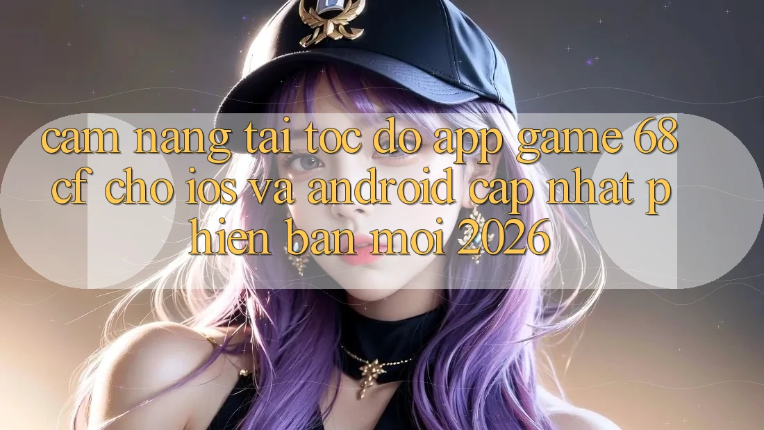 Cẩm nang Tải Tốc độ App Game 68cf Cho iOS Và Android (Cập Nhật Phiên bản mới 2026)