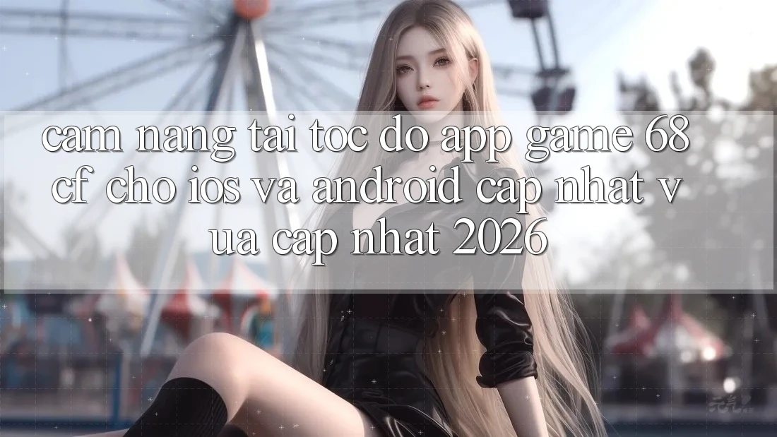 Cẩm nang Tải Tốc độ App Game 68cf Cho iOS Và Android (Cập Nhật Vừa cập nhật 2026)