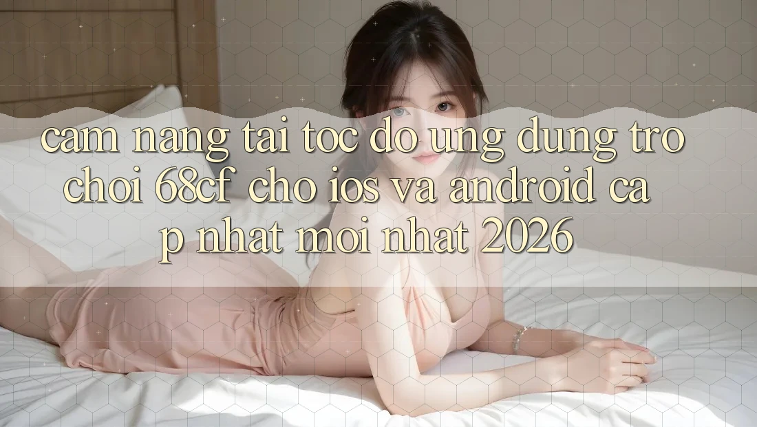 Cẩm nang Tải Tốc độ Ứng dụng Trò chơi 68cf Cho iOS Và Android (Cập Nhật Mới Nhất 2026)