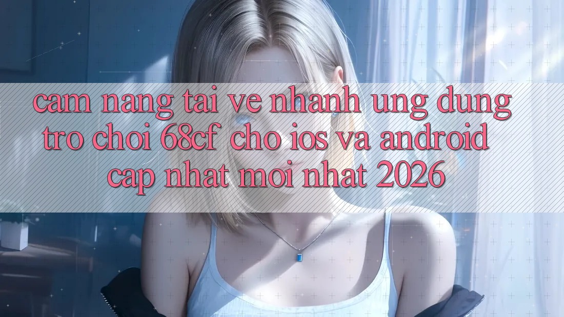 Cẩm nang Tải về Nhanh Ứng dụng Trò chơi 68cf Cho iOS Và Android (Cập Nhật Mới Nhất 2026)