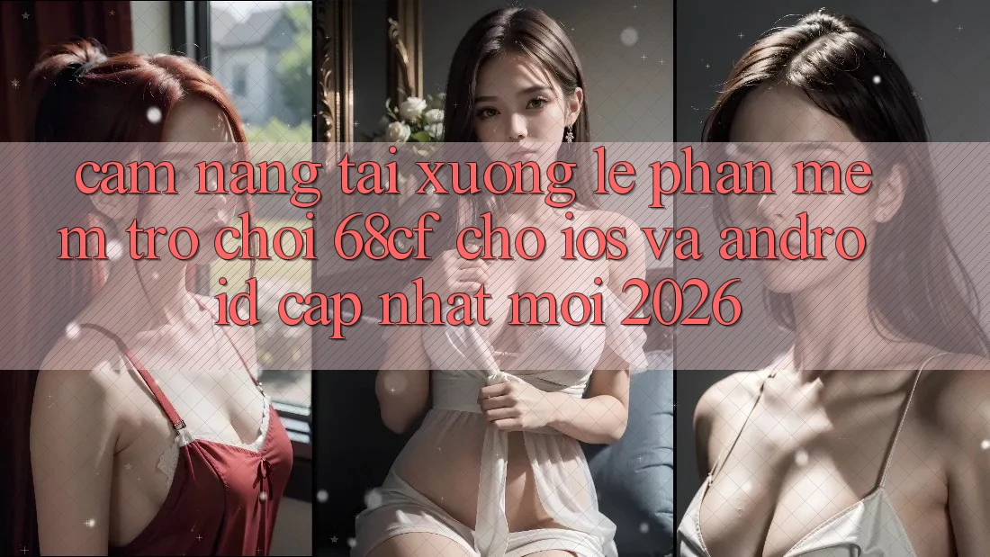 Cẩm nang Tải xuống Lẹ Phần mềm Trò chơi 68cf Cho iOS Và Android (Cập Nhật Mới 2026)