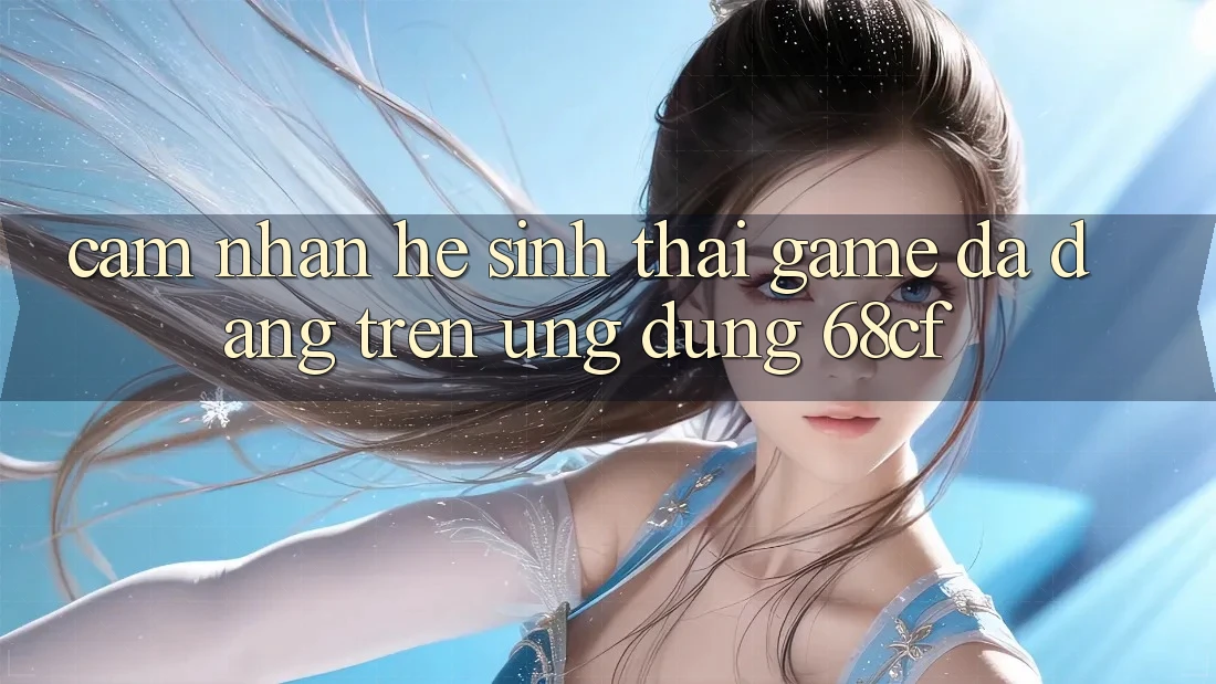 Cảm nhận Hệ Sinh Thái Game Đa Dạng Trên Ứng Dụng 68cf Cảm nhận Hệ Sinh Thái Game Đa Dạng Trên Ứng Dụng 68cf