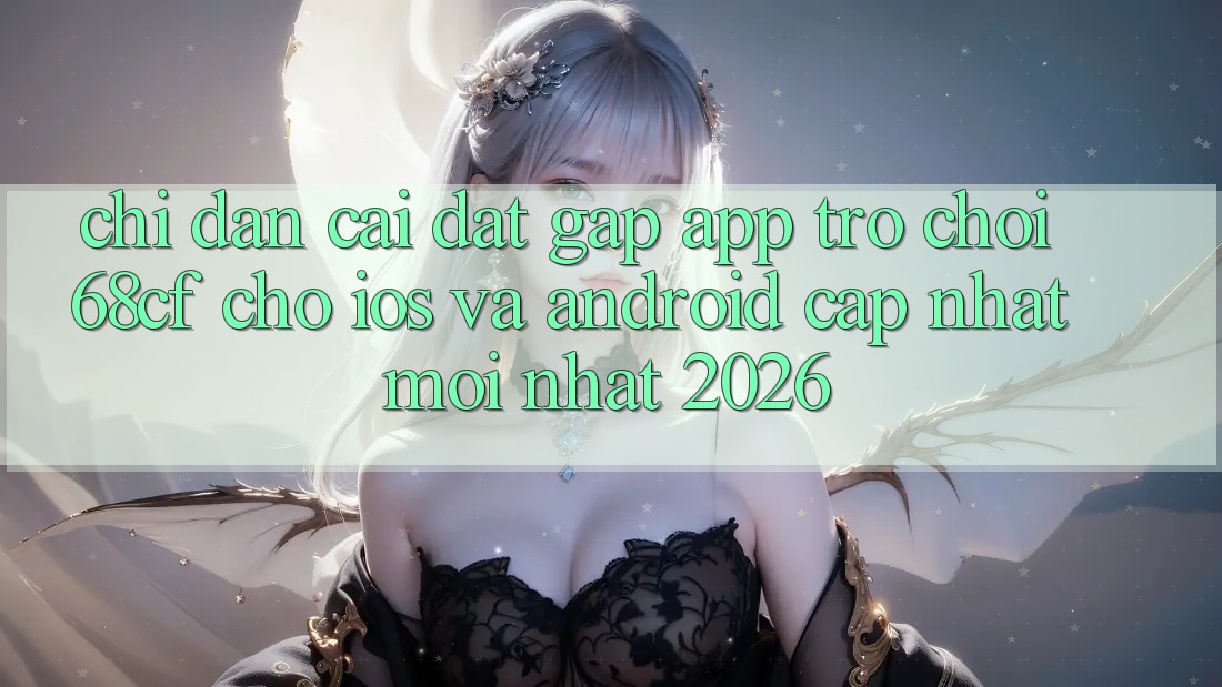 Chỉ dẫn Cài đặt Gấp App Trò chơi 68cf Cho iOS Và Android (Cập Nhật Mới Nhất 2026)