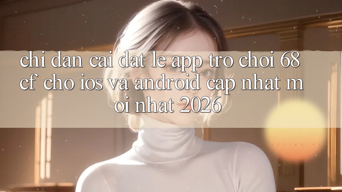 Chỉ dẫn Cài đặt Lẹ App Trò chơi 68cf Cho iOS Và Android (Cập Nhật Mới Nhất 2026)