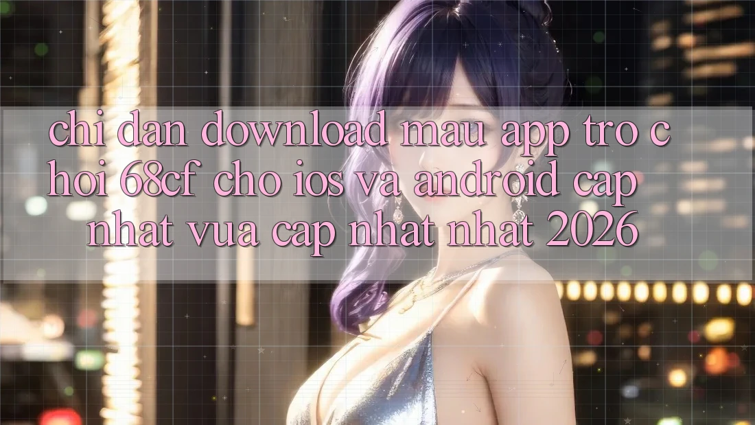 Chỉ dẫn Download Mau App Trò chơi 68cf Cho iOS Và Android (Cập Nhật Vừa cập nhật Nhất 2026)