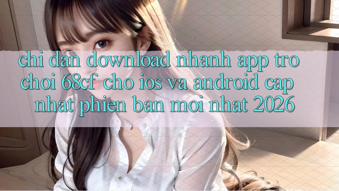 Chỉ dẫn Download Nhanh App Trò chơi 68cf Cho iOS Và Android (Cập Nhật Phiên bản mới Nhất 2026)