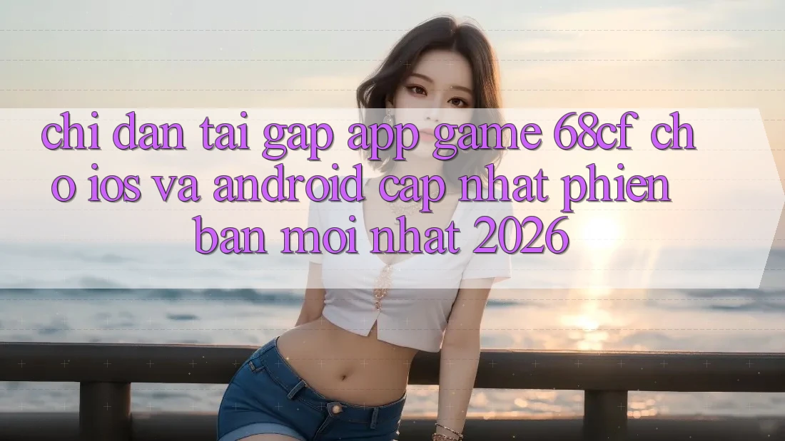 Chỉ dẫn Tải Gấp App Game 68cf Cho iOS Và Android (Cập Nhật Phiên bản mới Nhất 2026)
