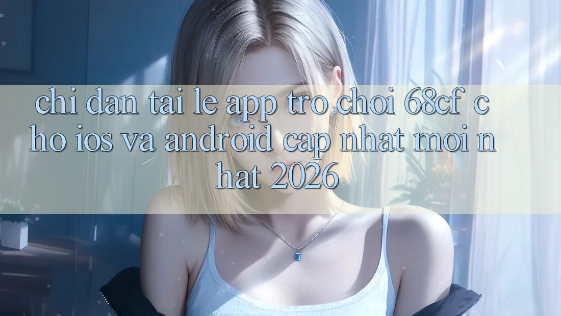 Chỉ dẫn Tải Lẹ App Trò chơi 68cf Cho iOS Và Android (Cập Nhật Mới Nhất 2026)