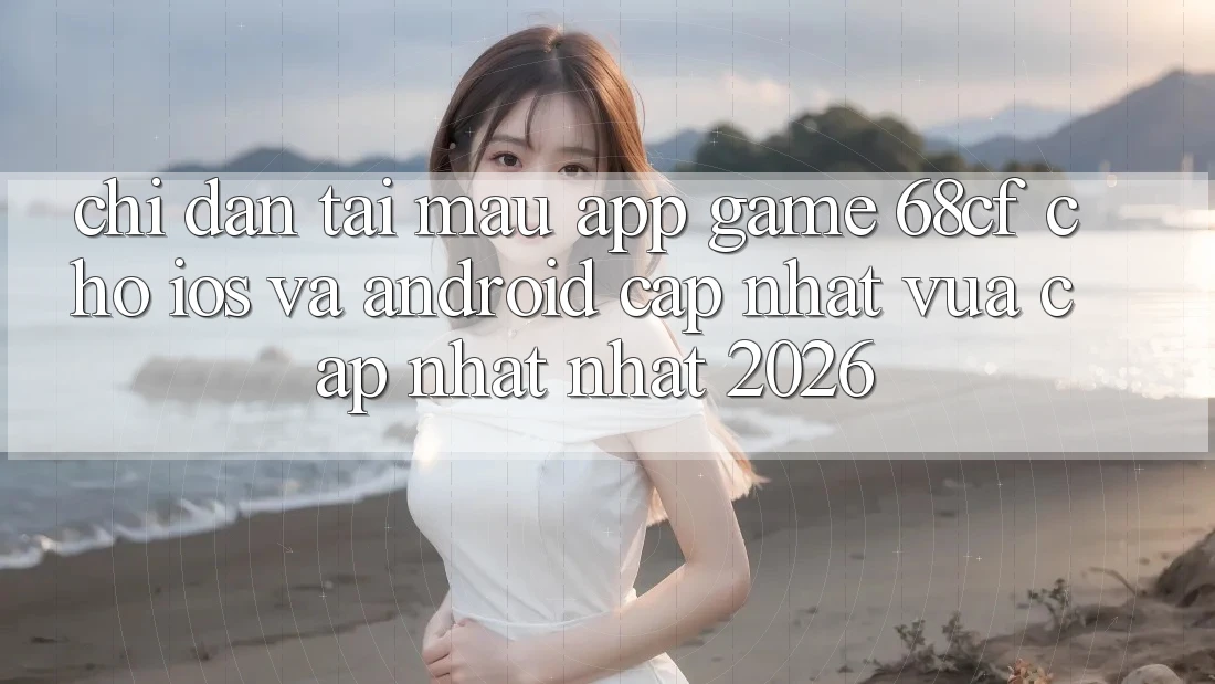 Chỉ dẫn Tải Mau App Game 68cf Cho iOS Và Android (Cập Nhật Vừa cập nhật Nhất 2026)