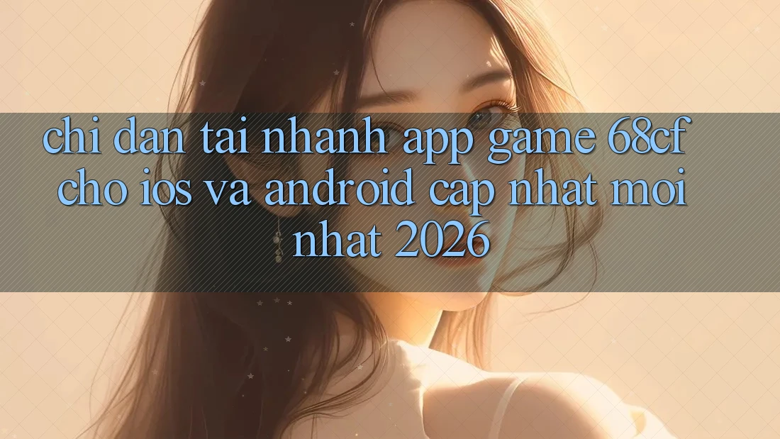 Chỉ dẫn Tải Nhanh App Game 68cf Cho iOS Và Android (Cập Nhật Mới nhất 2026) Chỉ dẫn Tải Nhanh App Game 68cf Cho iOS Và Android (Cập Nhật Mới nhất 2026)