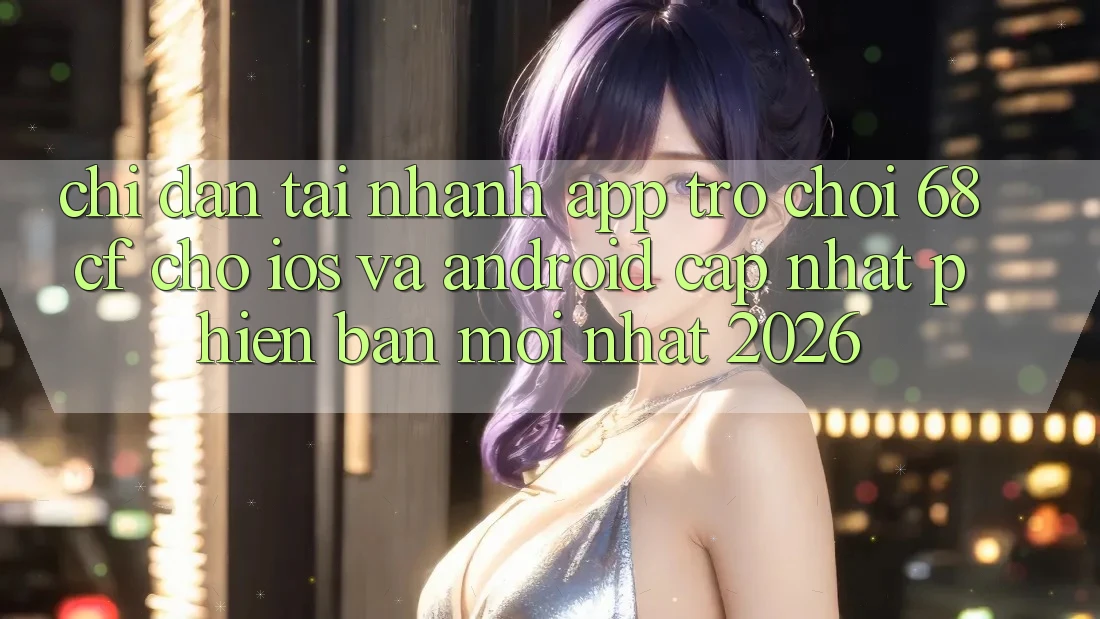 Chỉ dẫn Tải Nhanh App Trò chơi 68cf Cho iOS Và Android (Cập Nhật Phiên bản mới Nhất 2026)