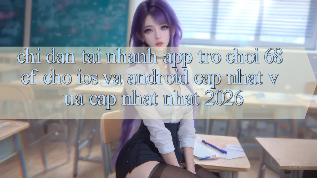 Chỉ dẫn Tải Nhanh App Trò chơi 68cf Cho iOS Và Android (Cập Nhật Vừa cập nhật Nhất 2026)