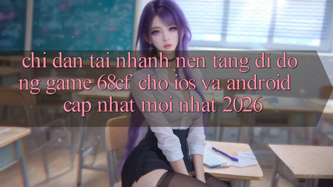 Chỉ dẫn Tải Nhanh Nền tảng di động Game 68cf Cho iOS Và Android (Cập Nhật Mới Nhất 2026)