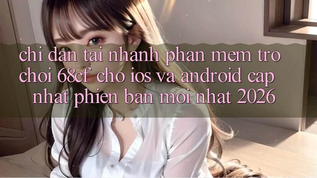 Chỉ dẫn Tải Nhanh Phần mềm Trò chơi 68cf Cho iOS Và Android (Cập Nhật Phiên bản mới Nhất 2026) Chỉ dẫn Tải Nhanh Phần mềm Trò chơi 68cf Cho iOS Và Android (Cập Nhật Phiên bản mới Nhất 2026)