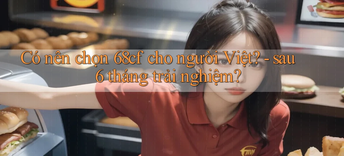 Có nên chọn 68cf cho người Việt   sau 6 tháng trải nghiệm