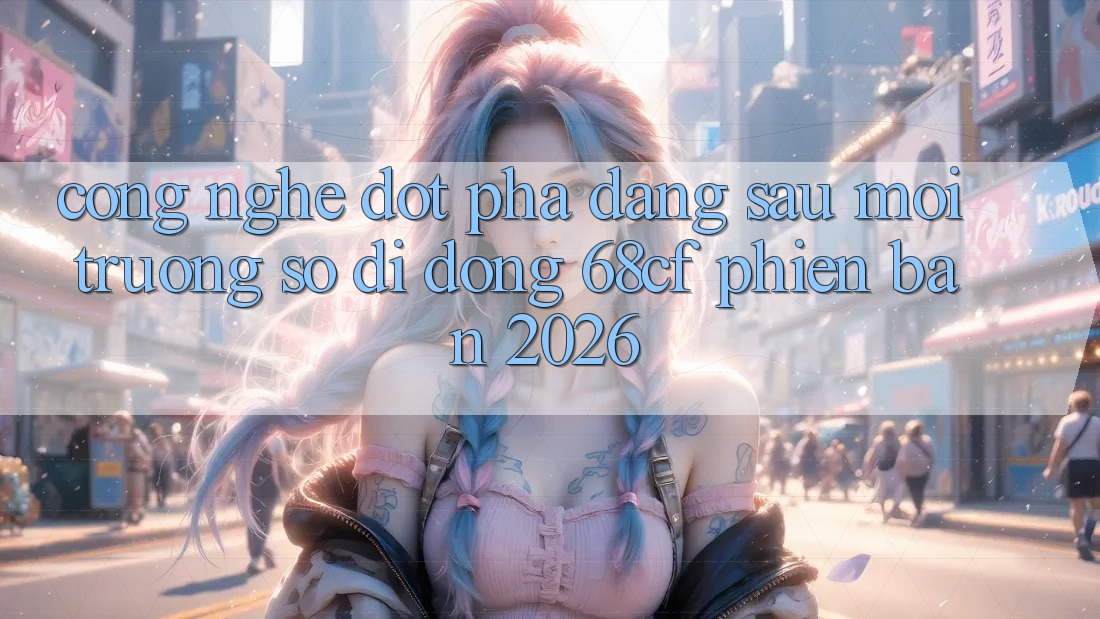 Công Nghệ Đột Phá Đằng Sau Môi trường số di động 68cf Phiên Bản 2026