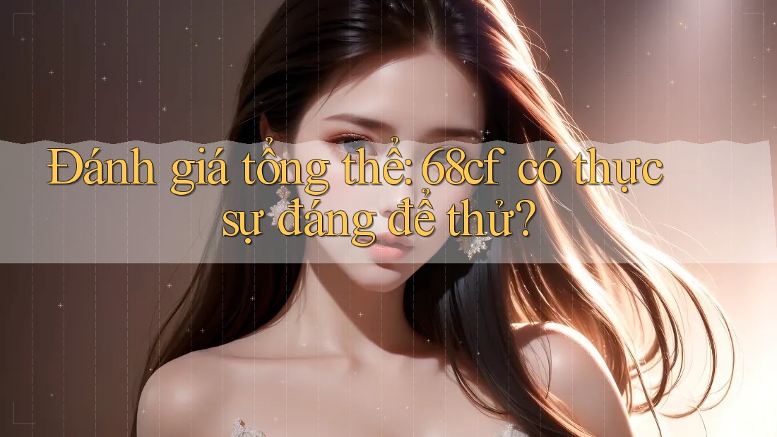 Đánh giá tổng thể: 68cf có thực sự đáng để thử?