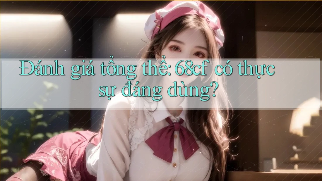 Đánh giá tổng thể: 68cf có thực sự đáng dùng?