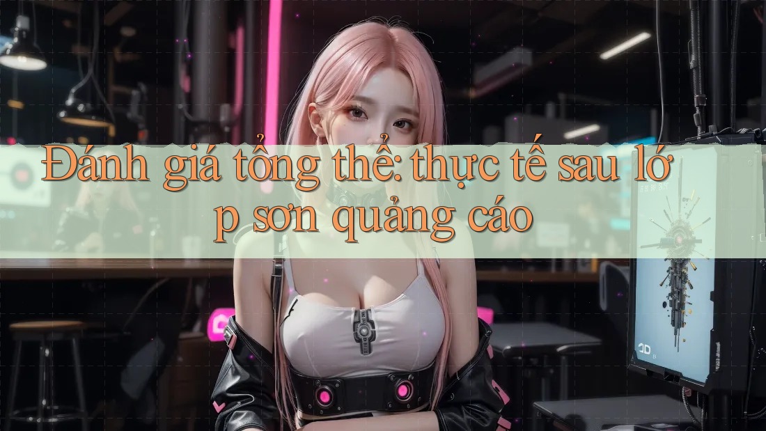 Đánh giá tổng thể: thực tế sau lớp sơn quảng cáo