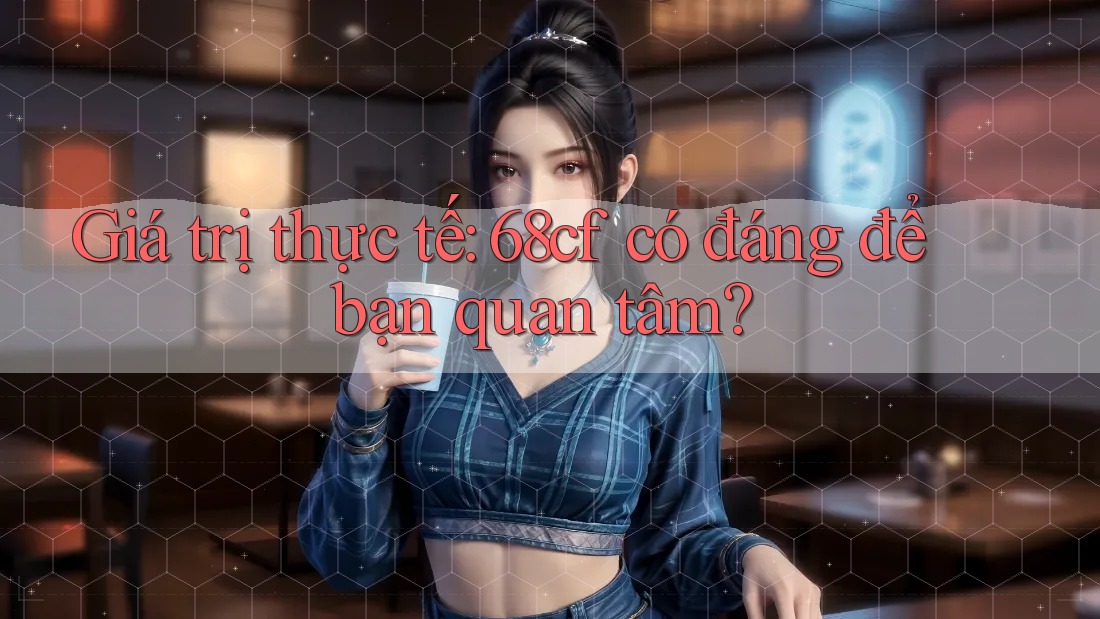Giá trị thực tế: 68cf có đáng để bạn quan tâm? Giá trị thực tế: 68cf có đáng để bạn quan tâm?