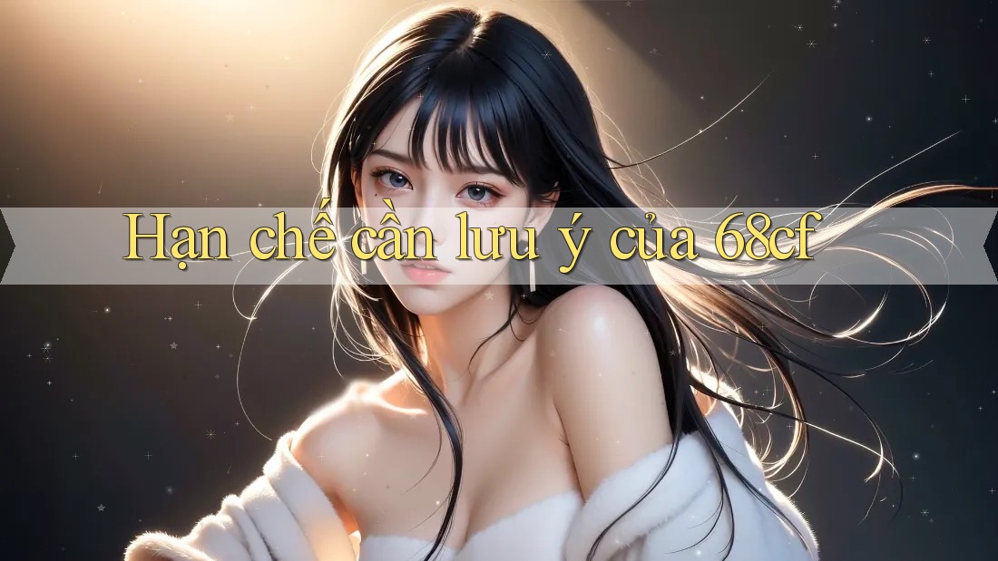 Hạn chế cần lưu ý của 68cf