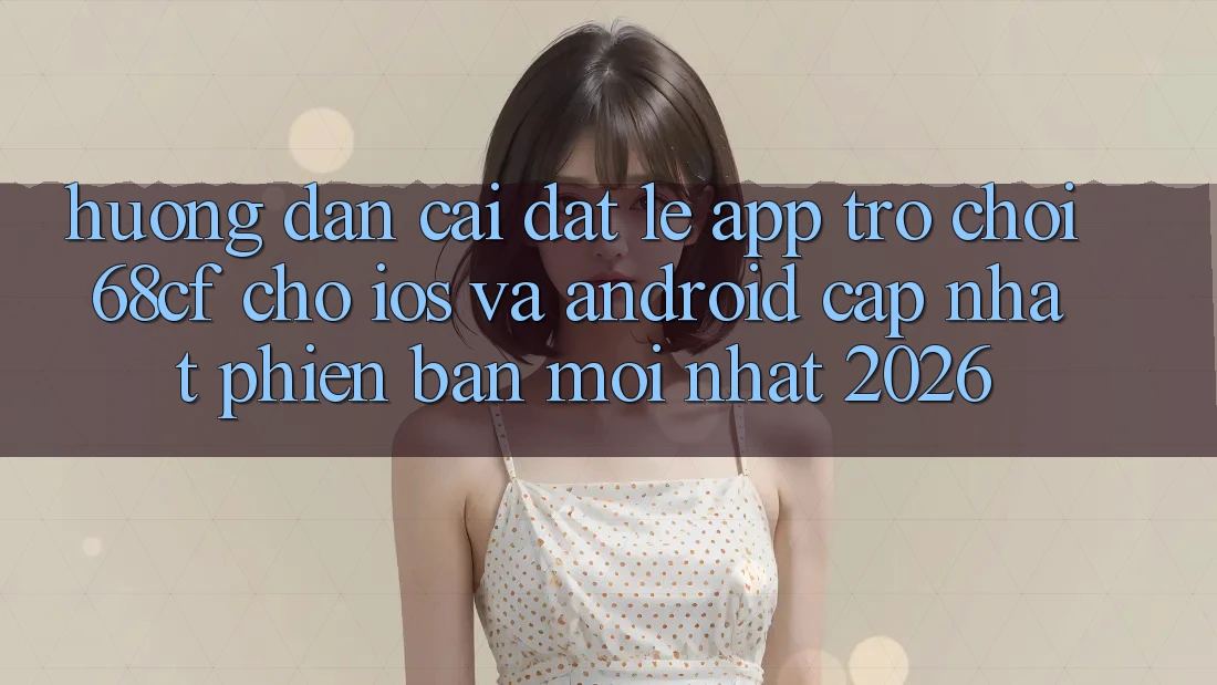 Hướng Dẫn Cài đặt Lẹ App Trò chơi 68cf Cho iOS Và Android (Cập Nhật Phiên bản mới nhất 2026)