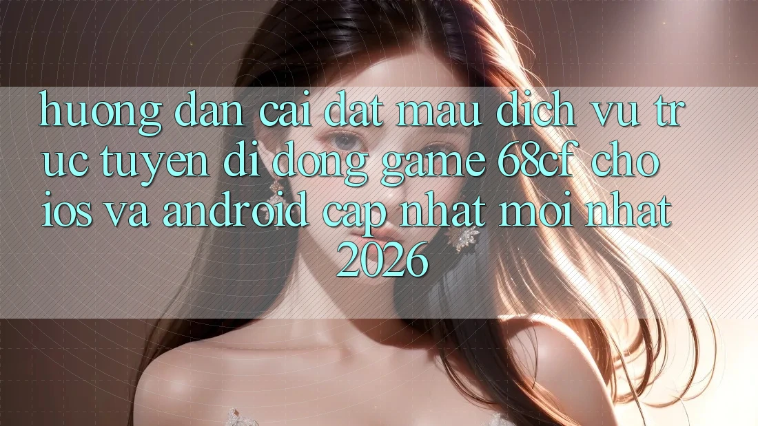 Hướng dẫn Cài đặt Mau Dịch vụ trực tuyến di động Game 68cf Cho iOS Và Android (Cập Nhật Mới Nhất 2026)