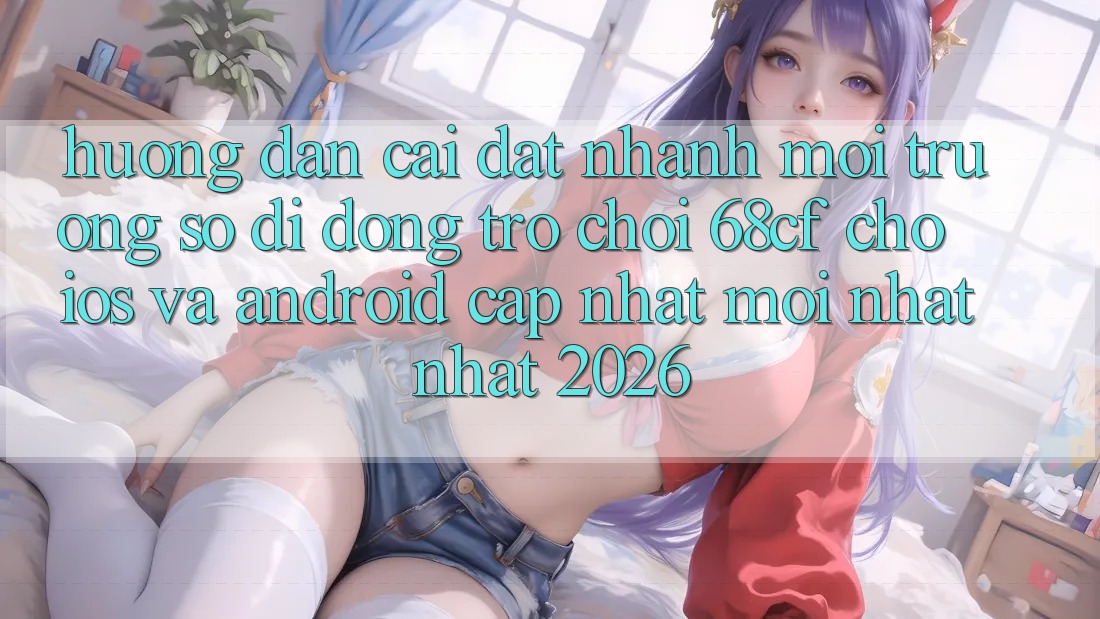 Hướng dẫn Cài đặt Nhanh Môi trường số di động Trò chơi 68cf Cho iOS Và Android (Cập Nhật Mới nhất Nhất 2026) Hướng dẫn Cài đặt Nhanh Môi trường số di động Trò chơi 68cf Cho iOS Và Android (Cập Nhật Mới nhất Nhất 2026)