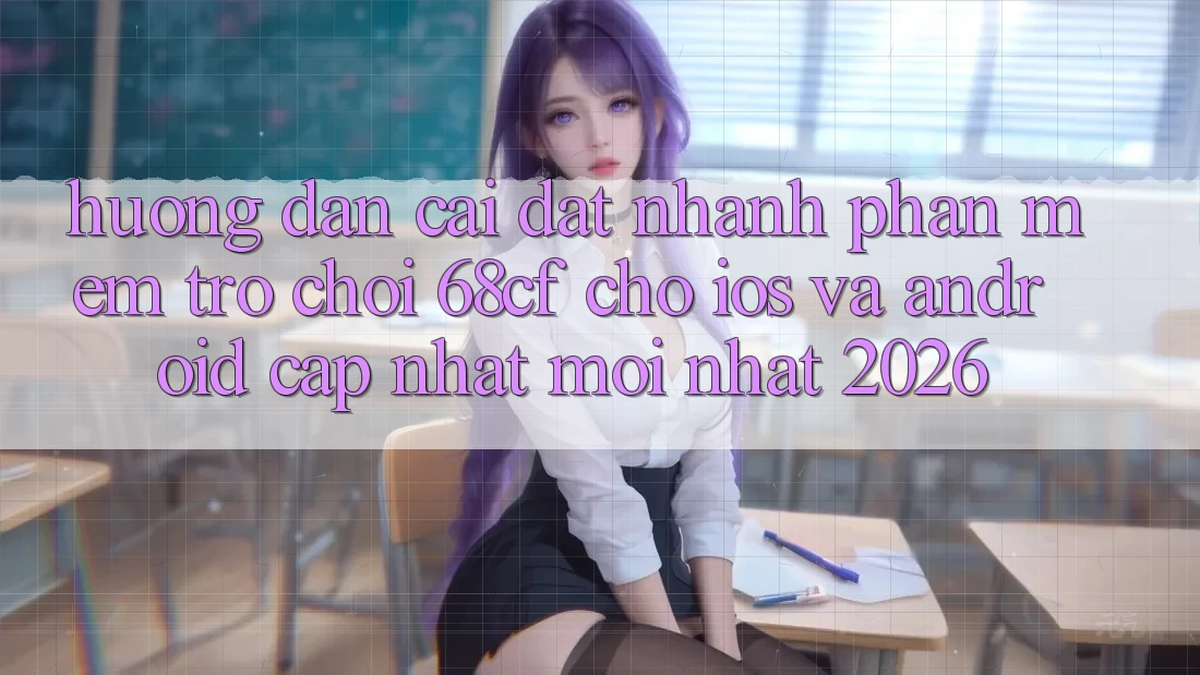 Hướng Dẫn Cài đặt Nhanh Phần mềm Trò chơi 68cf Cho iOS Và Android (Cập Nhật Mới Nhất 2026)
