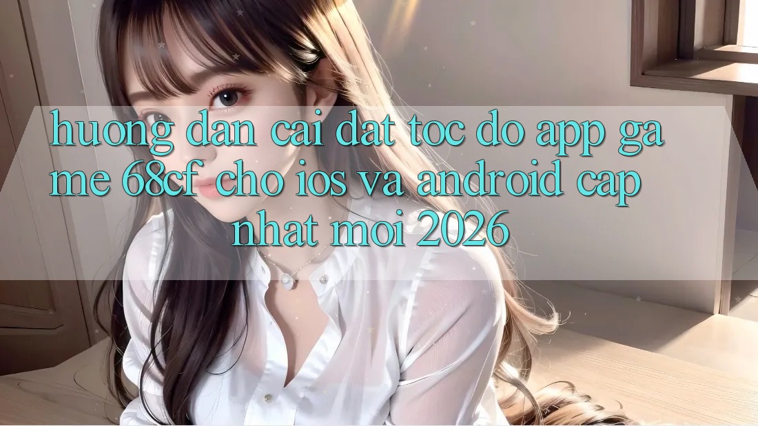 Hướng Dẫn Cài đặt Tốc độ App Game 68cf Cho iOS Và Android (Cập Nhật Mới 2026) Hướng Dẫn Cài đặt Tốc độ App Game 68cf Cho iOS Và Android (Cập Nhật Mới 2026)
