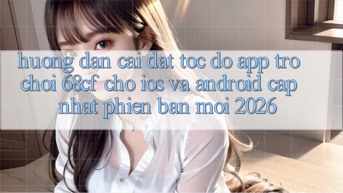Hướng Dẫn Cài đặt Tốc độ App Trò chơi 68cf Cho iOS Và Android (Cập Nhật Phiên bản mới 2026)