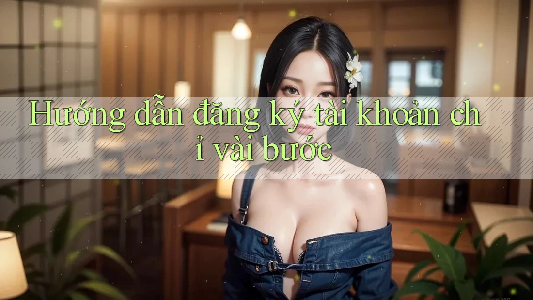 Hướng dẫn đăng ký tài khoản chỉ vài bước